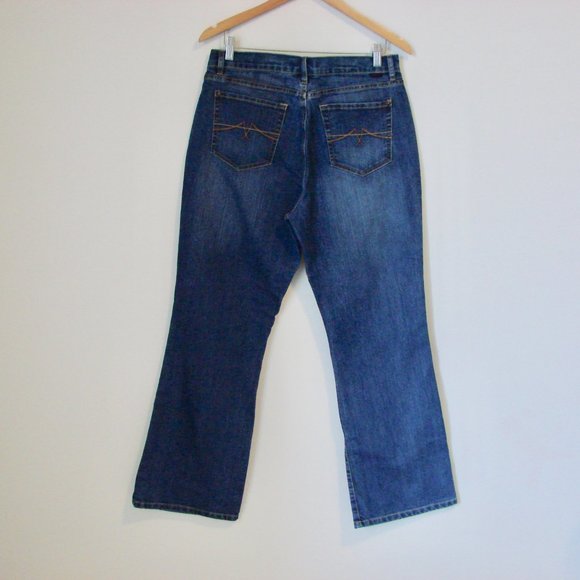 Bootcut Jeans High Waist Stretch Jeanstar Elle Size 12 - Picture 10 of 16